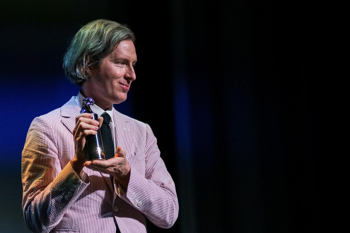 Venice Film Festival Wes Anderson receives Cartier Glory to the